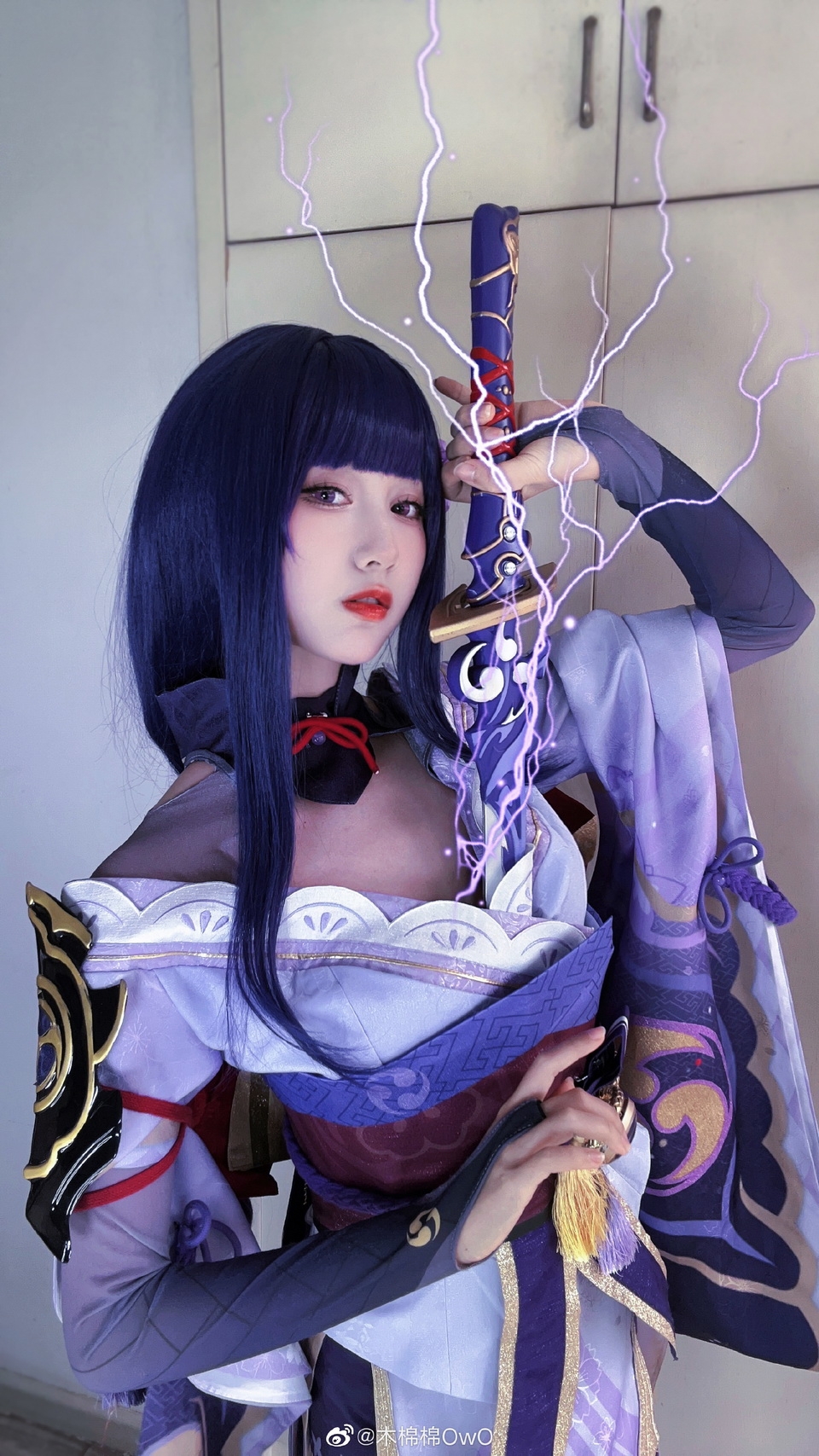 原神 雷电将军 Cosplay 我要把你砌进神像里