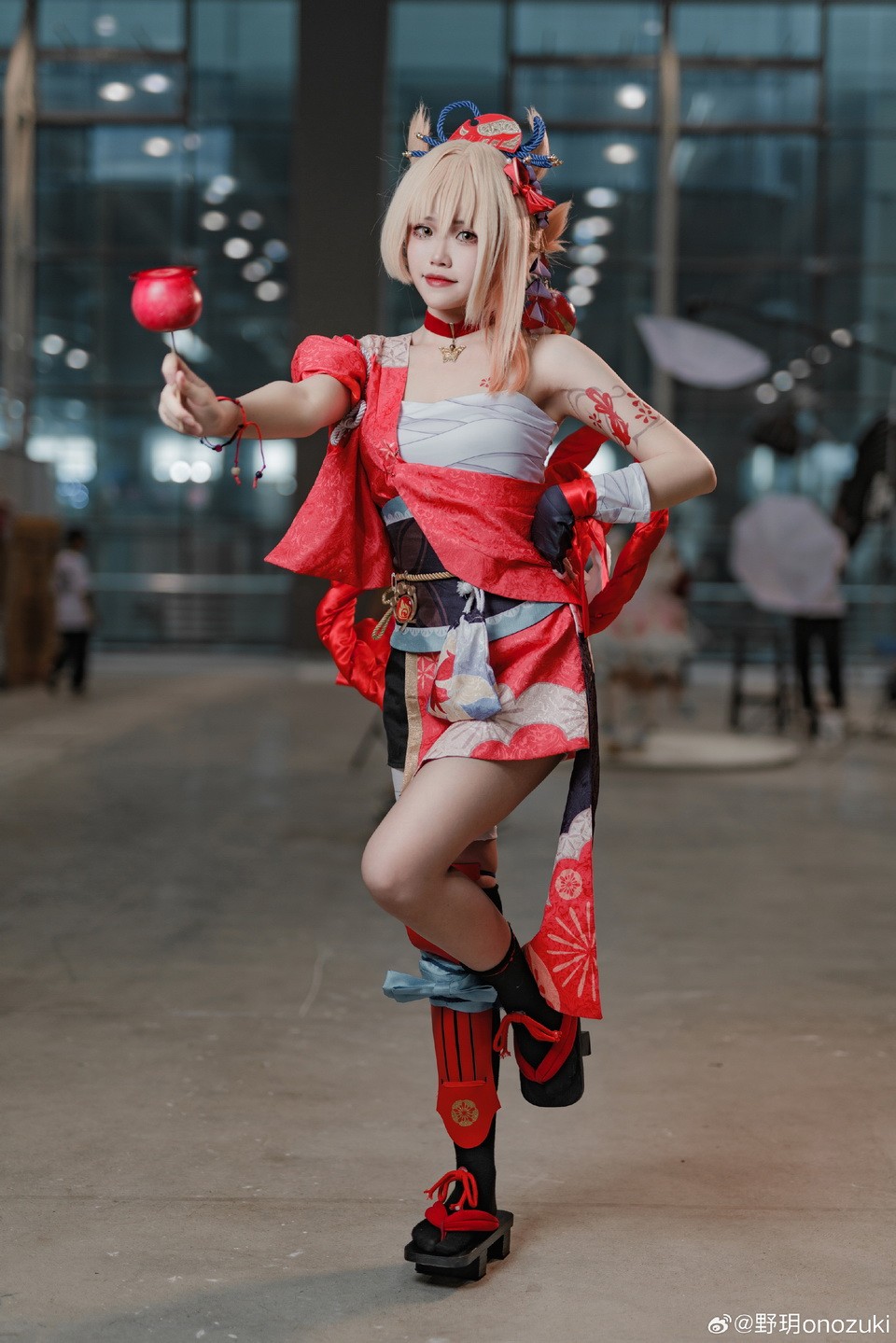#漫展返图# 烟花来咯！原神 宵宫 Cosplay