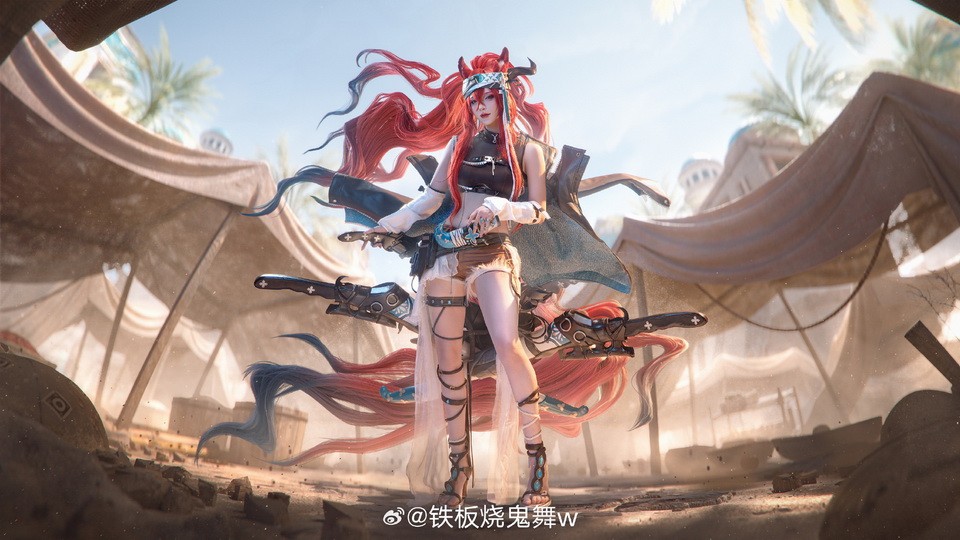 明日方舟  娜仁图亚 Cosplay 总有一天这个名字会变的无人不知